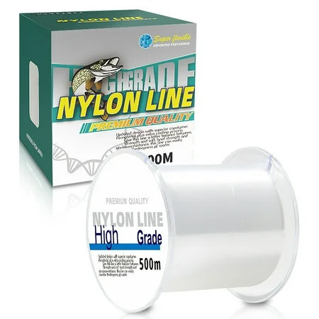 GCHMDE Clear Fishing Wire, Fishing Line Clear Invisible Hanging Wire Nylon String Supports 10.9LBs | Walmart (US)