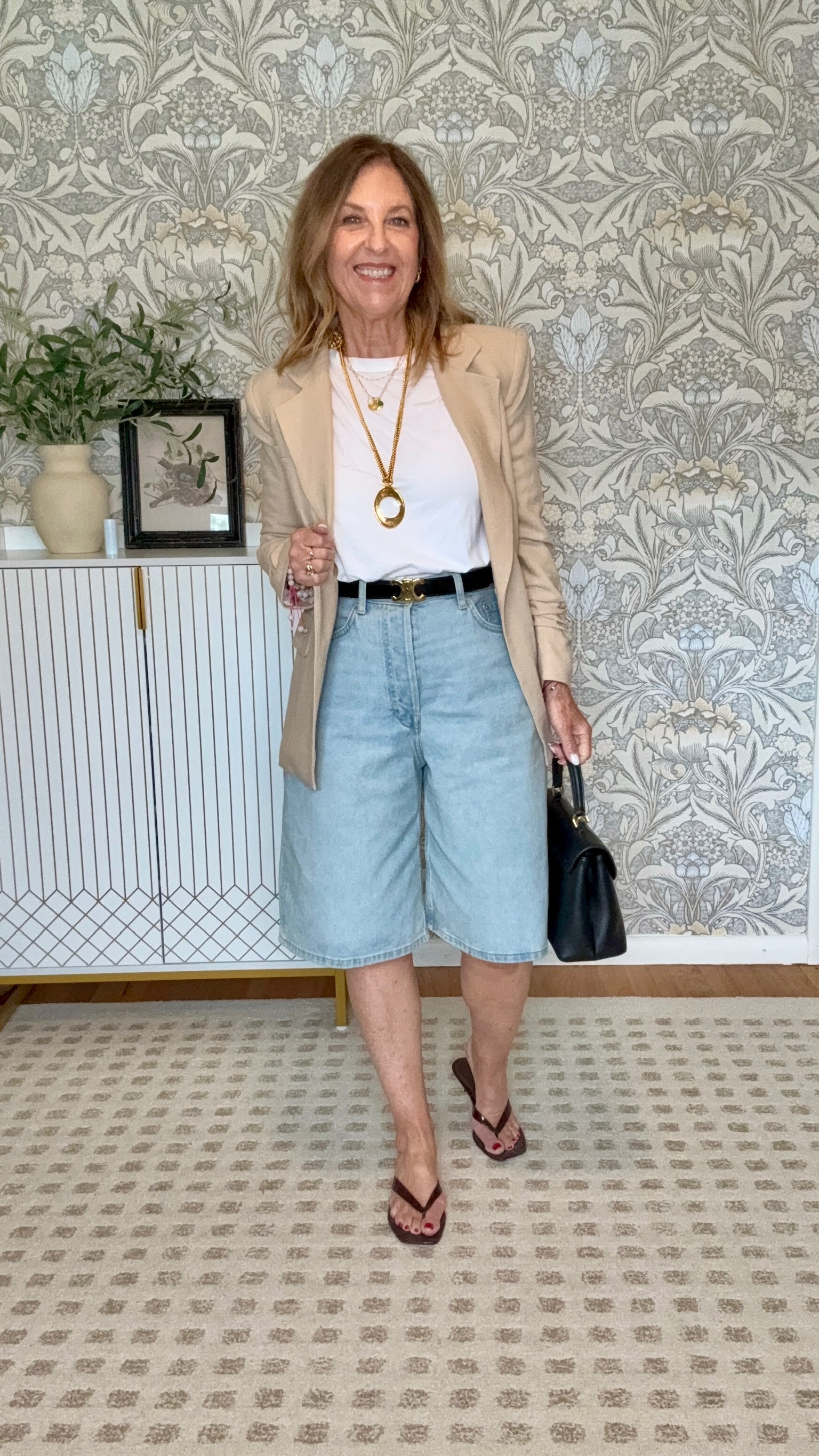 Trend Report: A neutral blazer with denim Bermuda shorts is always chic and comfortable

#LTKSeasonal #LTKOver40 #LTKTravel