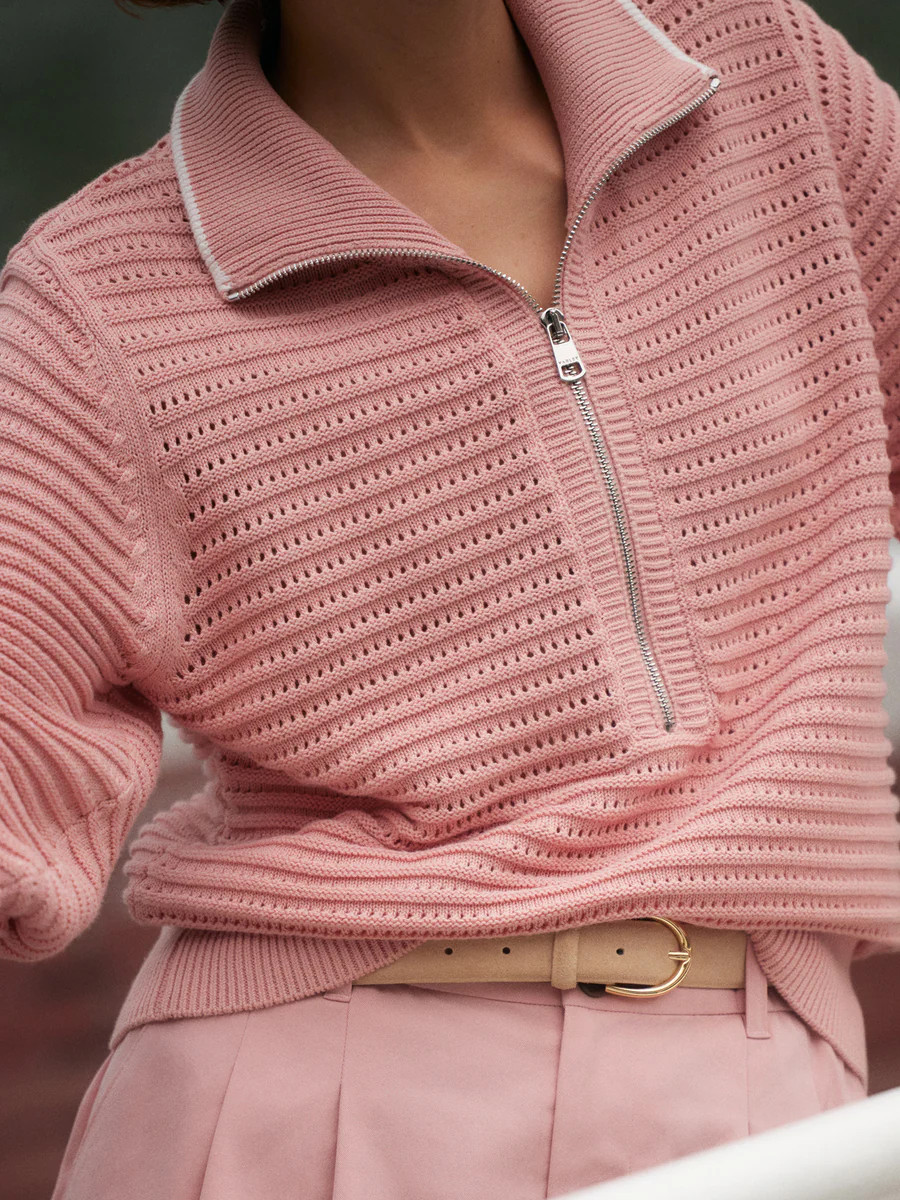 Morwenna Half Zip Knit | Varley UK | Varley UK