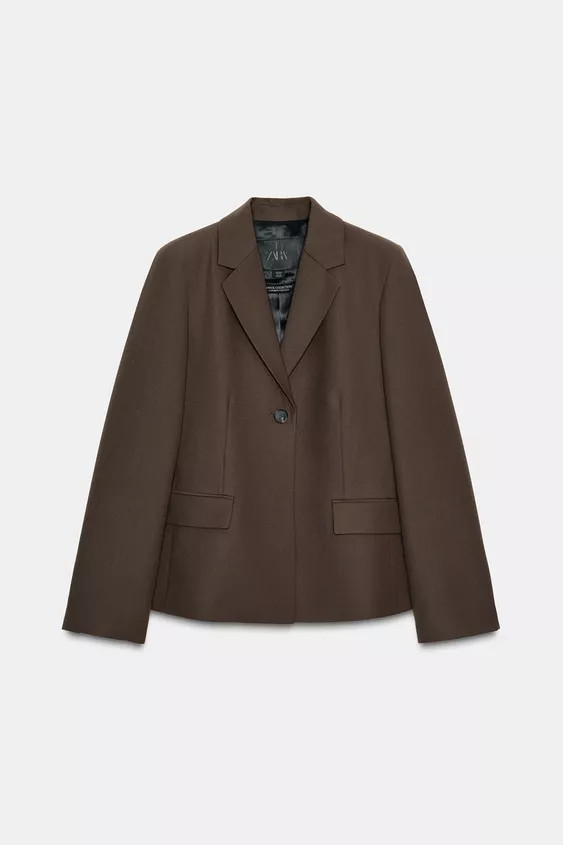 WOOL BLAZER ZW COLLECTION | Zara UK