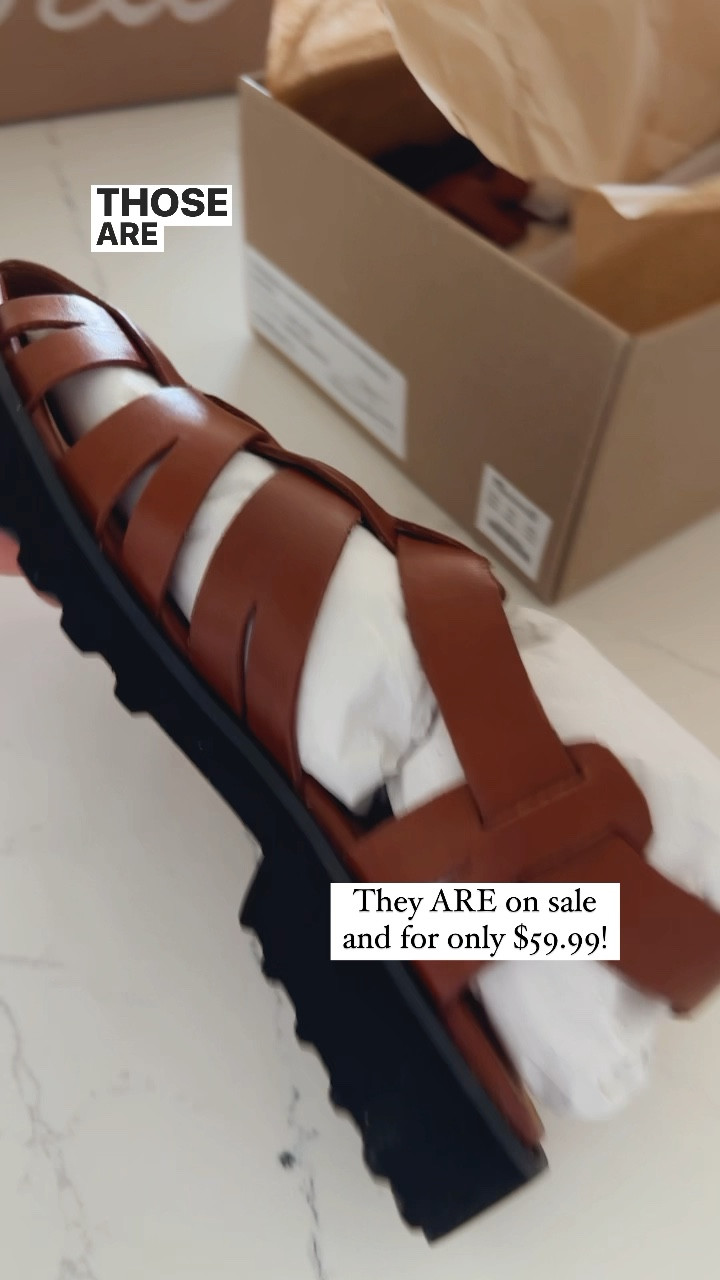 On SALE! I love these Madewell fisherman sandals! Cute with pretty socks or tights in cooler seasons! A great three season shoe! 



#LTKover40 #LTKsalealert #LTKmidsize