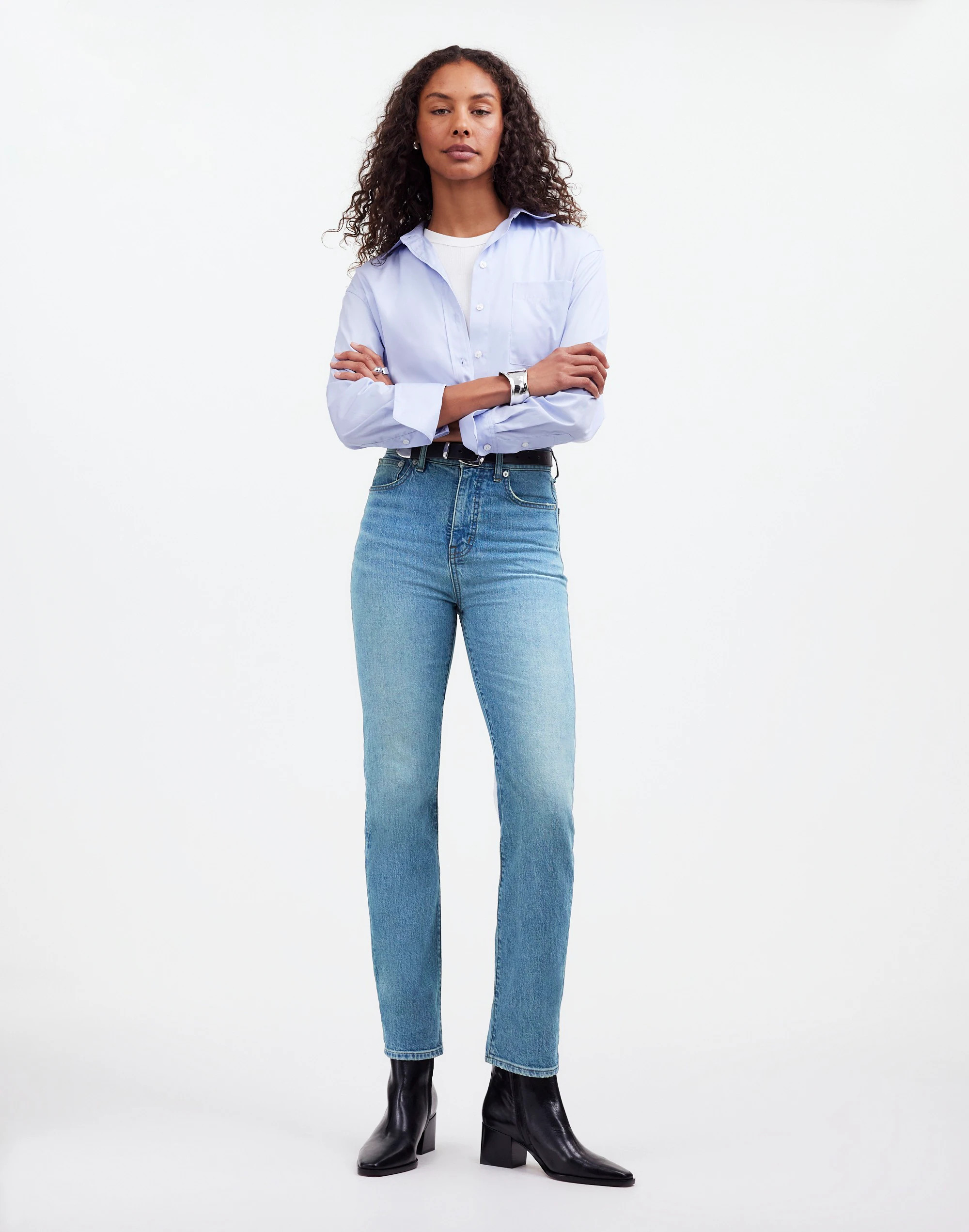 The '90s Straight Crop Jean | Madewell | Madewell