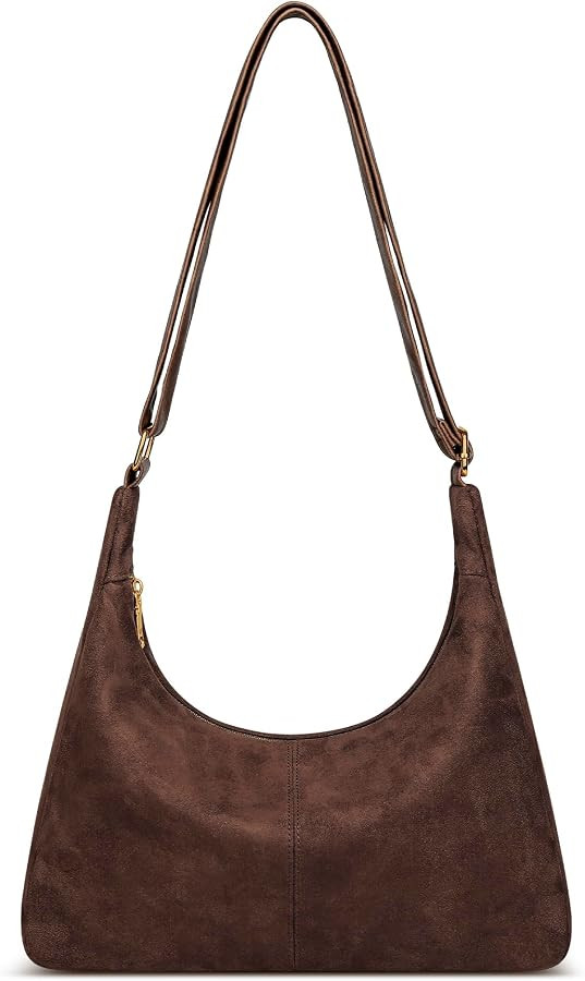 KKXIU Women's Slouchy Hobo Bag Shoulder Purse for Everyday Use | Amazon (US)