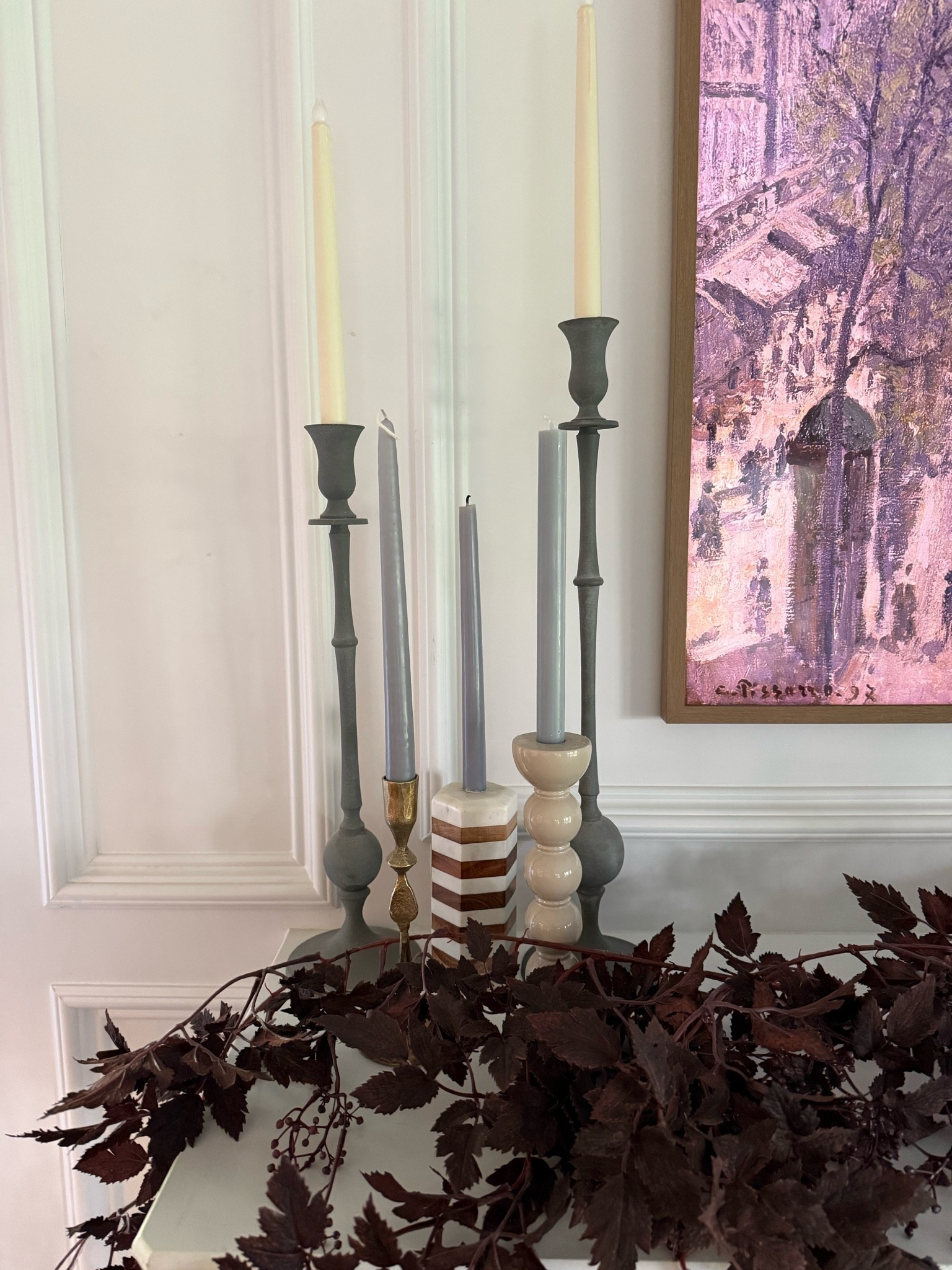 Questions about the candlesticks on our mantel! A few are no longer sold but I’ve linked that I can along with the taper candles I use and a few other candlesticks that caught my eye! I keep these up all year long and just swap the candles around 🍂

#LTKHome #LTKSeasonal #LTKdayinmylife