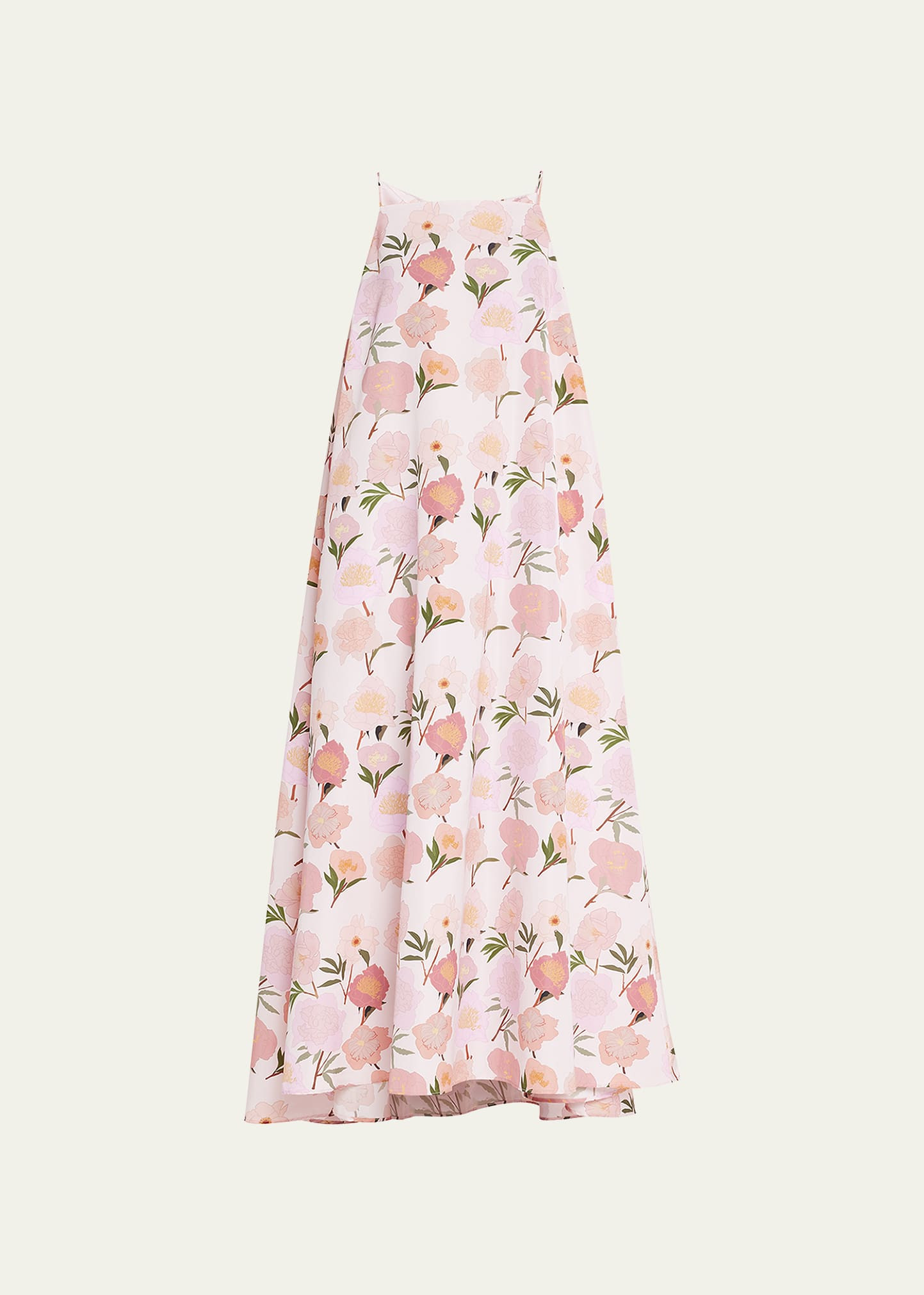 Peonies-Print Tank Maxi Dress | Bergdorf Goodman