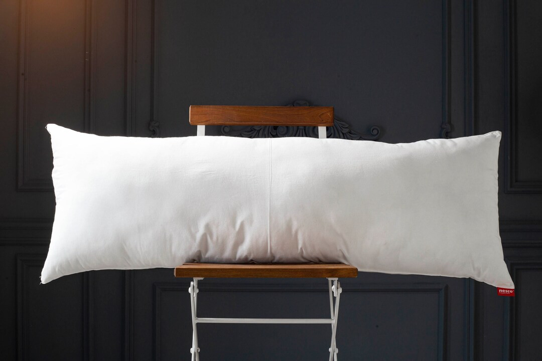 14x40 Synthetic Down Pillow Form Insert for Craft and Pillow Sham, Alternative Down, | Etsy (US)