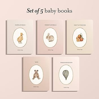 Our Little Library: A Foundational Language Vocabulary Board Book Set for Babies, Including Farm ... | Amazon (US)