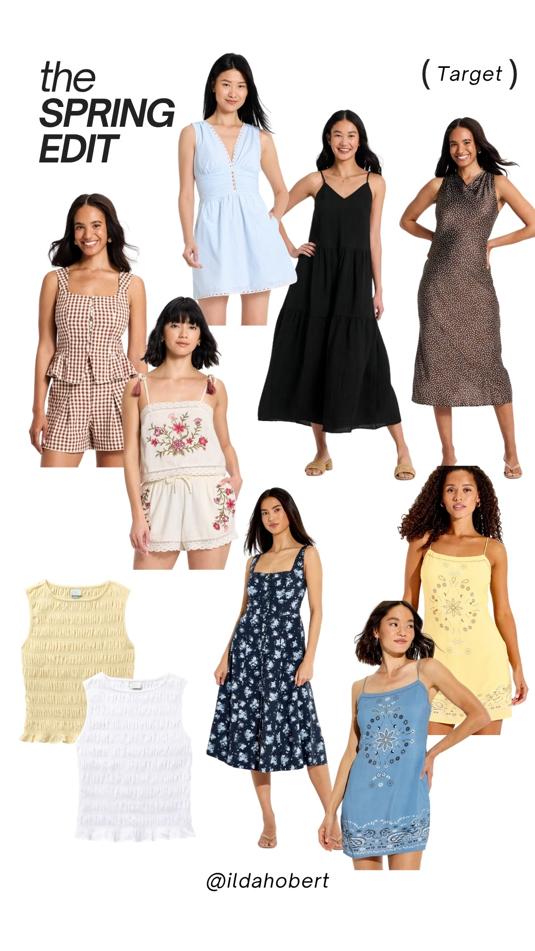 Spring Target finds are TOO good right now 🌼🤍 from easy everyday dresses to the cutest matching sets!!

Spring, spring break, summer, vacation, travel, dress, @target 

 

#LTKootd #LTKSeasonal #LTKSaleAlert