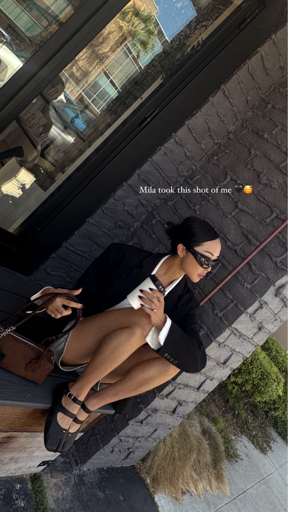 My blazer and under shirt are from Frankie Shop & denim shorts are from Zara! Linking my shoes, glasses, and handbag for you here! 🖤

My Alaia Le Teckel Suede Shoulder Bag is sold out in brown but I found it available in black!

#LTKItBag #LTKStyleTip #LTKShoeCrush