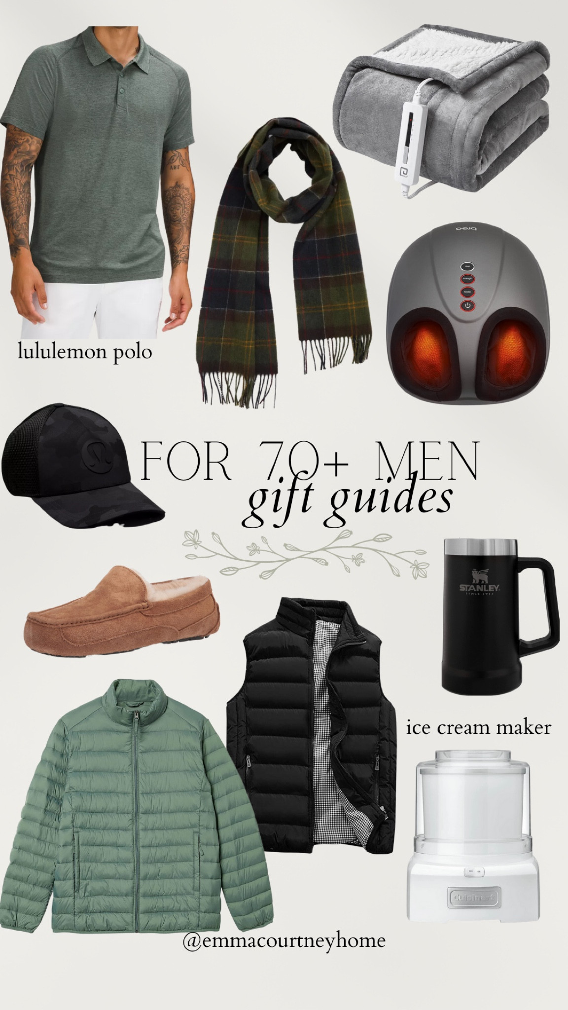 Gift ideas for men 70+

We have this situation in our family and usually gift clothes or an experience like a sports game 

#LTKGiftGuide #LTKHoliday #LTKmens