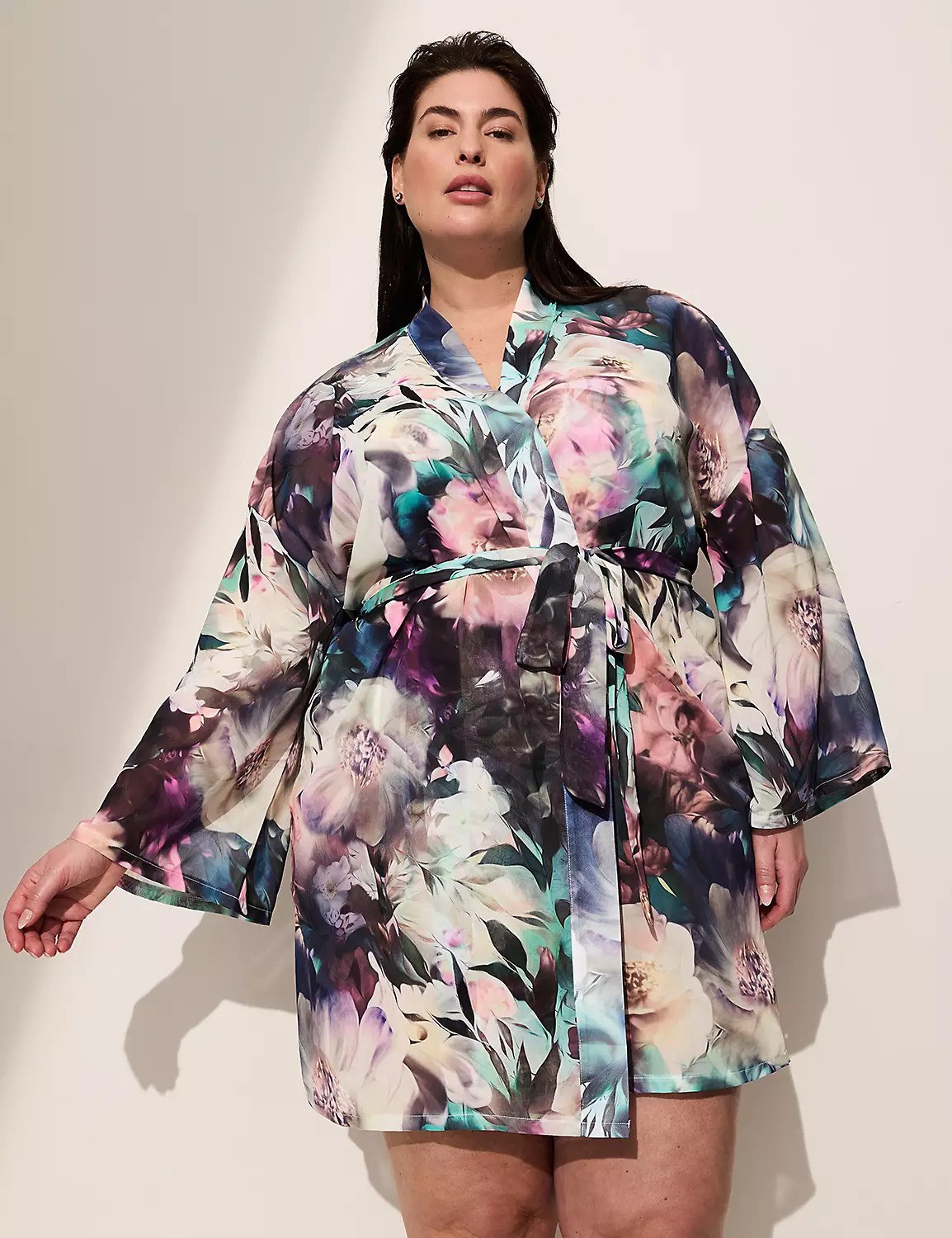 Printed Chiffon Robe | LaneBryant | Lane Bryant (US)