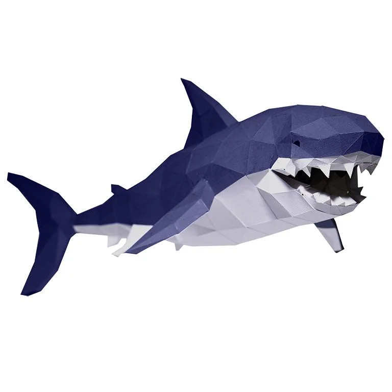 PAPERCRAFT WORLD DIY 3D Shark Model - Walmart.com | Walmart (US)