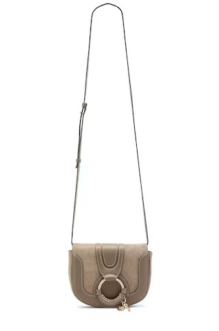 See By Chloe Hana Mini Crossbody Bag in Motty Grey from Revolve.com | Revolve Clothing (Global)