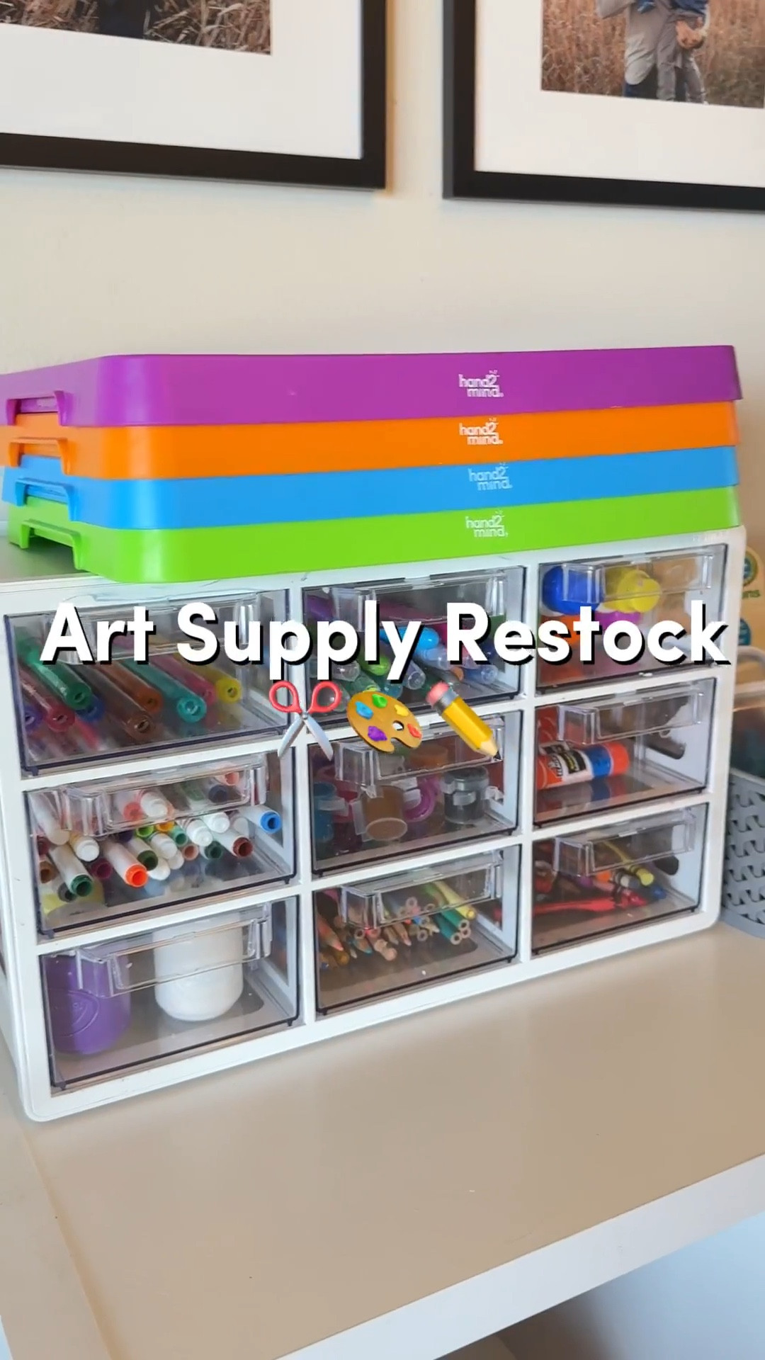 ✨ Part 2 of our art supply restock — can you tell we do a LOT of arts & crafts over here 😅🎨

I couldn’t find the exact organizer (mine is an older TJ Maxx find), but I linked some very similar options that give the same organized + grab-and-go feel!

There’s just something so satisfying about a fresh restock and everything having a place 🤍 #LTKCRAFTSUPPLIES

#LTKKids