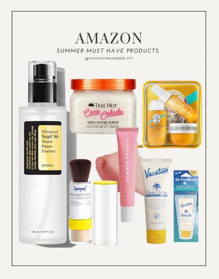 Amazon summer must haves 

#LTKSeasonal #LTKTravel #LTKBeauty