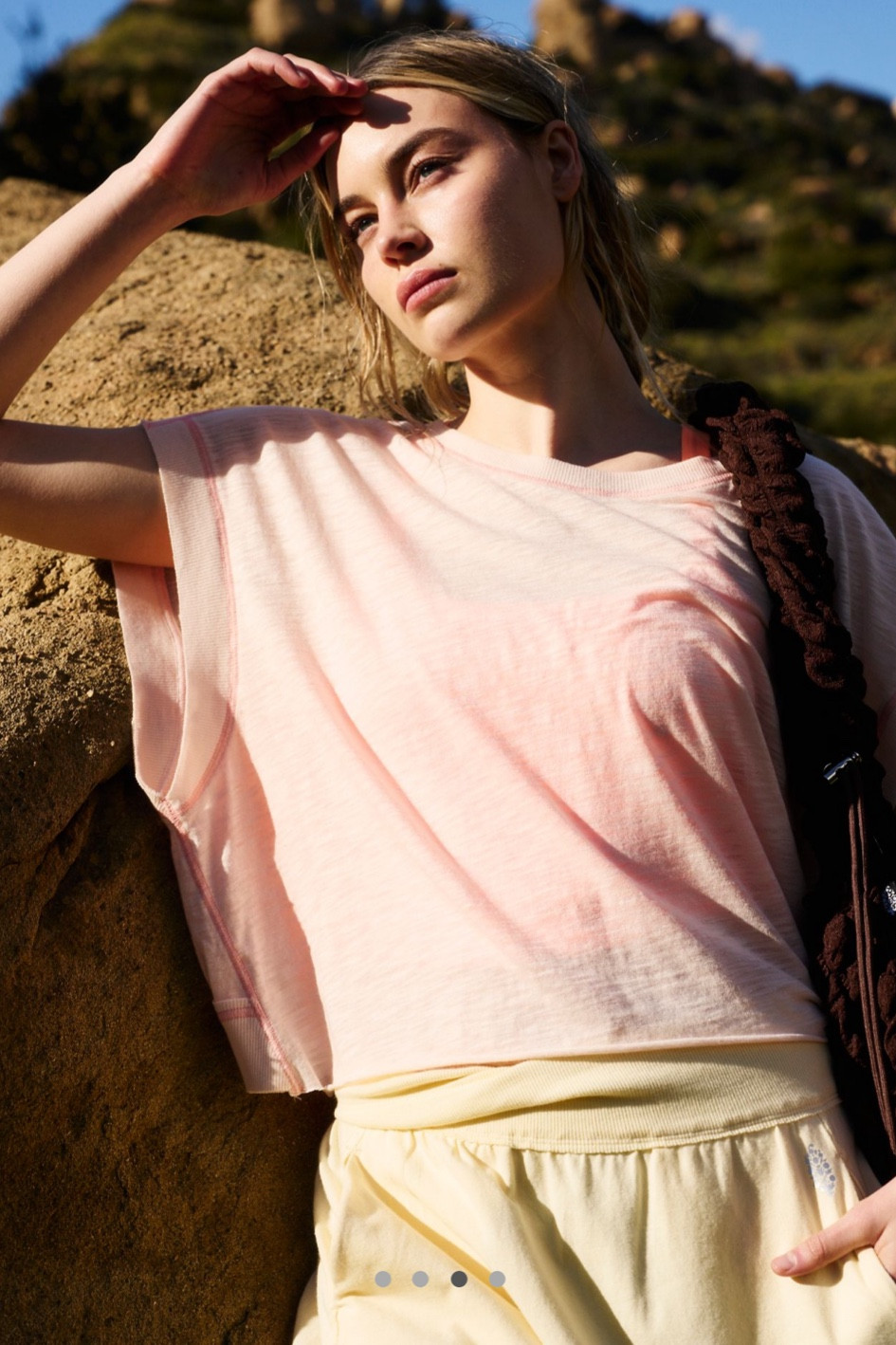 Another Free People basic — loving this “Pink Berry” shade for spring + summer but there are 9 other shades available! 

#freepeople #fp #freepeoplemovement