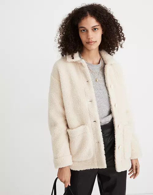 Sherpa Walton Shirt-Jacket | Madewell