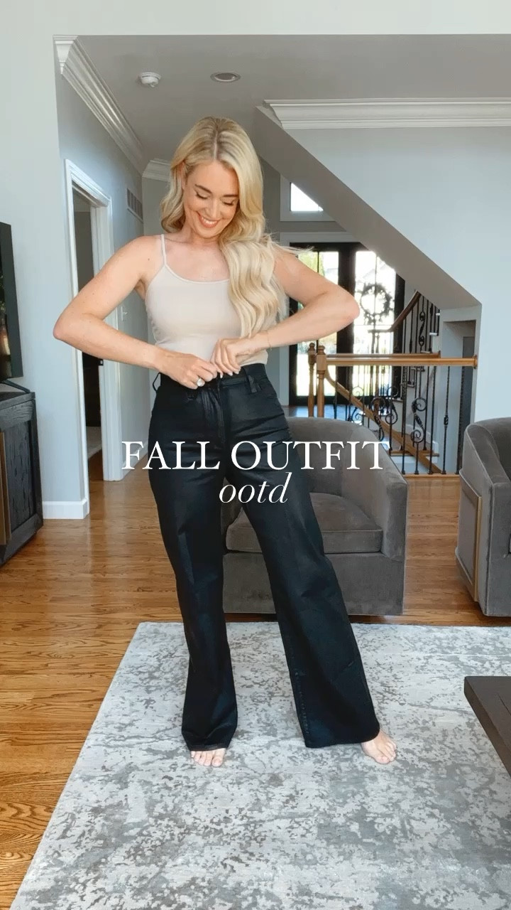 Fall Outfit Idea // wearing a small in top & 26 in jeans (everything fits tts)

Fall outfit, coated denim, faux leather jeans, leather jeans, denim shirt, booties

#LTKFind #LTKSeasonal #LTKstyletip