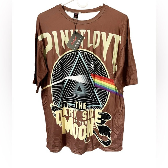 Shein Women’s Oversized Pink Floyd Tee | Poshmark