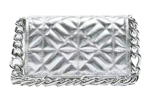 Women Small Quilted Crossbody Bags Stylish Designer Evening Bag Clutch Purses and Handbags with Chain Shoulder Strap | Amazon (US)