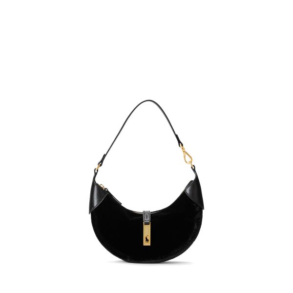 Polo ID Velvet Mini Shoulder Bag | Ralph Lauren (UK)