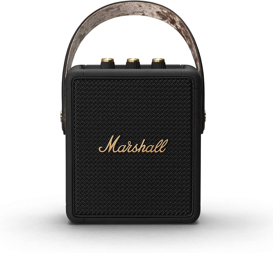 Marshall Stockwell II Portable Bluetooth Speaker - Black&Brass | Amazon (DE)