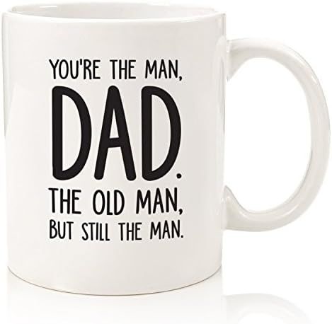 Dad, The Man / The Old Man Funny Coffee Mug - Best Father's Day Gifts for Dad, Men - Unique Gag D... | Amazon (US)