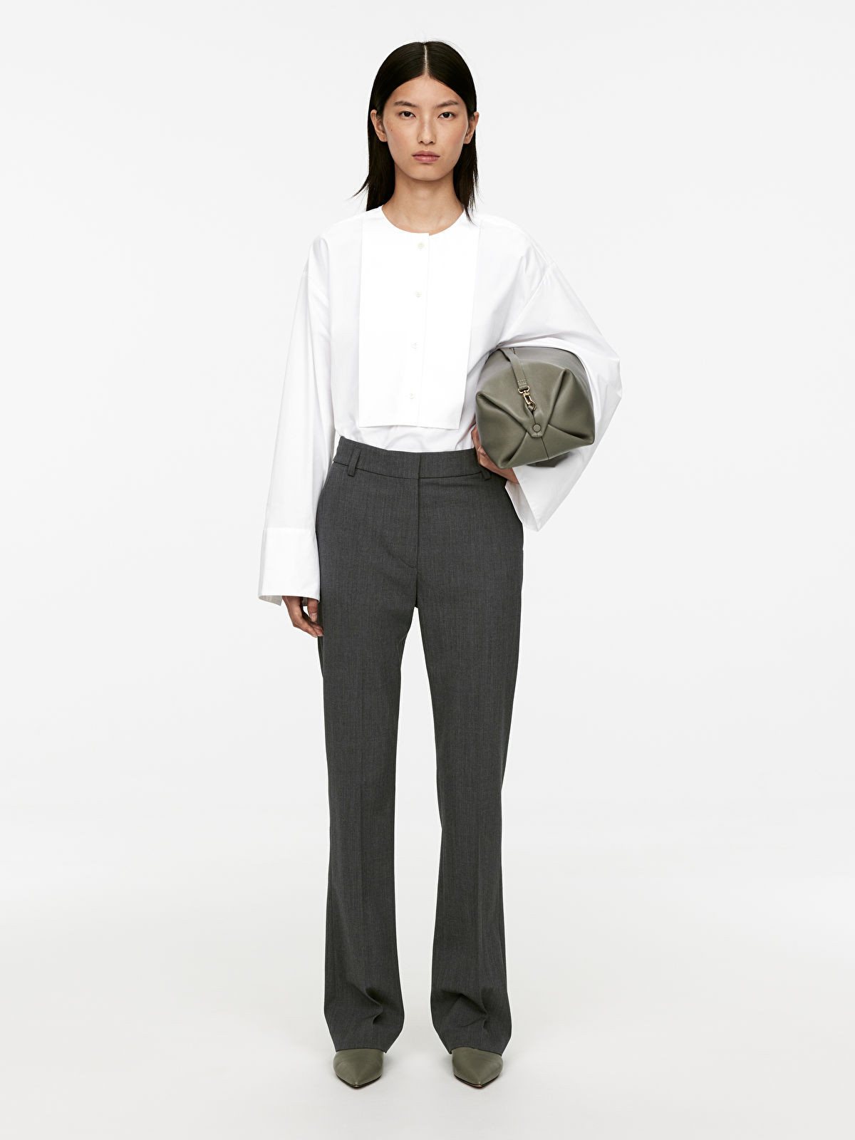 Tailored Wool-Blend Trousers | ARKET (US&UK)