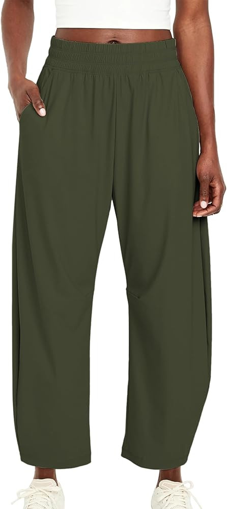 Womens Barrel Hiking Pants Lightweight Quick Dry Wide Leg Pants Baggy Athletic Travel Outdoor Tro... | Amazon (US)