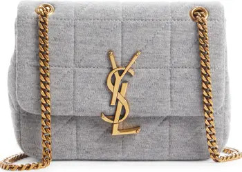 Saint Laurent Mini Jamie Lock Baguette Wool Shoulder Bag | Nordstrom | Nordstrom