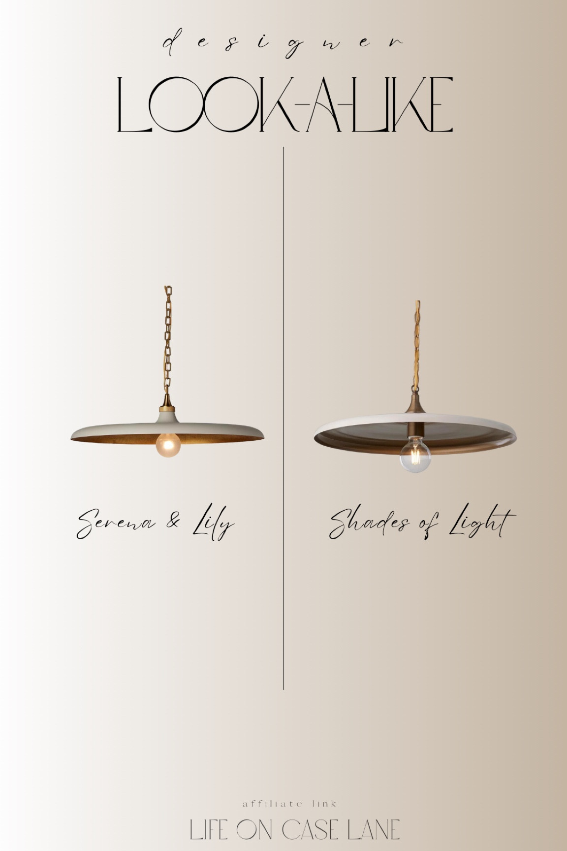 Pendant light, Serena and Lily light 

#LTKhome