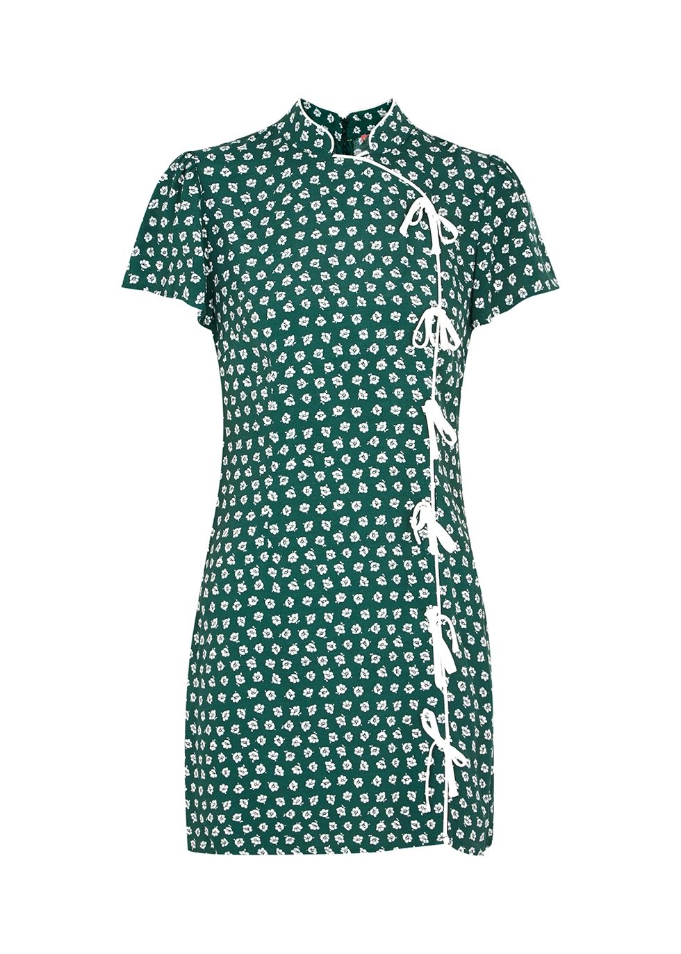 Harlow green printed mini dress | Harvey Nichols (Global)