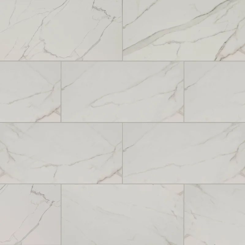 Kaya 12" x 24" Porcelain Marble Look Wall & Floor Tile | Wayfair North America