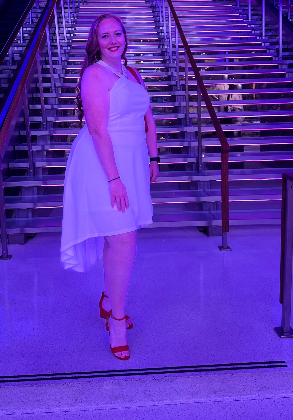 In LOVE with this white high-low dress from my Bachelorette! Super comfortable & Affordable! Paired with the perfect low heal!

#LTKMidsize #LTKHoliday #LTKFindsUnder50