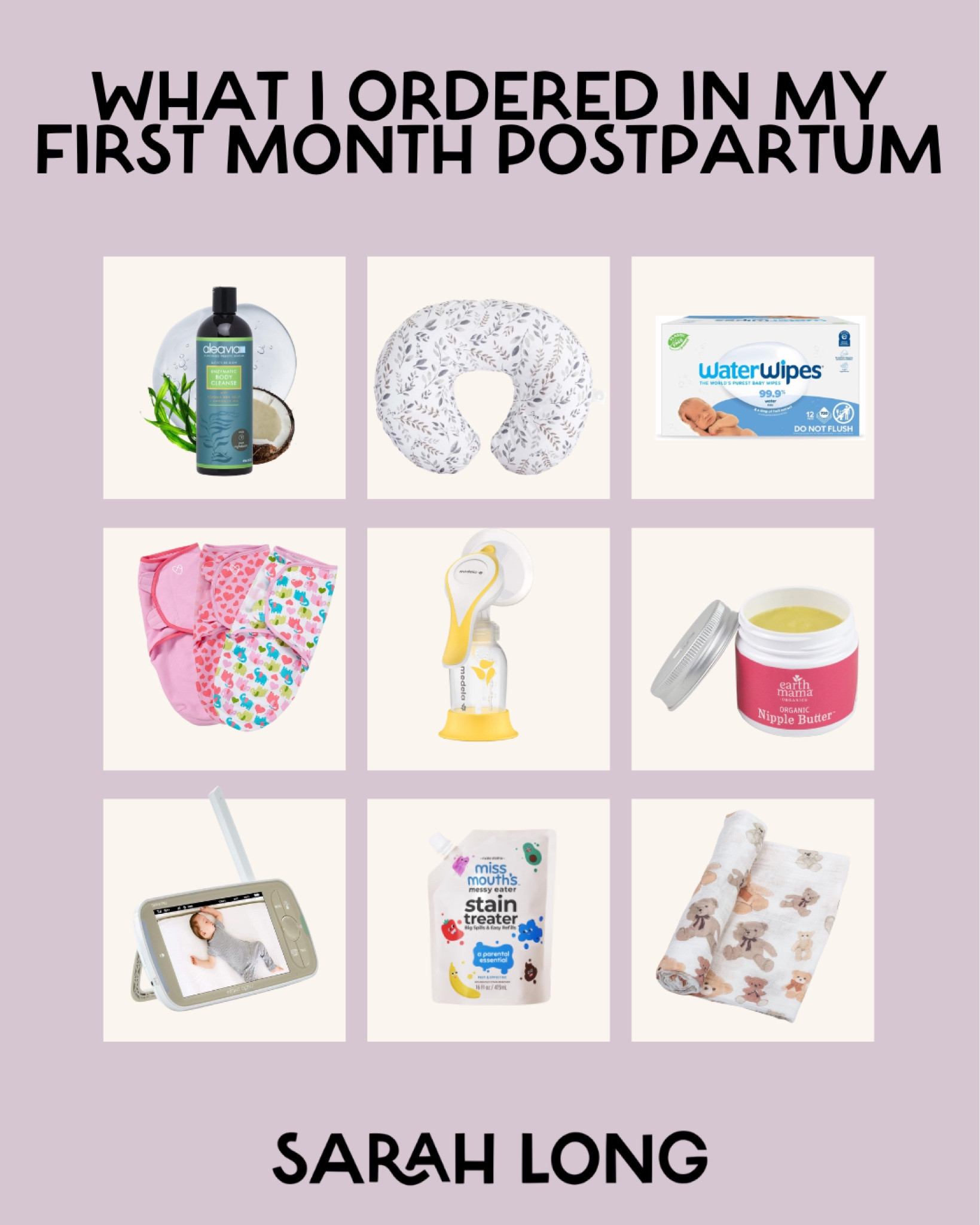 Postpartum essentials! These are what I’ve been loving as a second time mom 🤍 Amazon baby registry, postpartum finds, baby essentials, pp essentials, boppy, swaddles, baby blankets, girl mom, baby monitor, baby gear, family finds

#LTKFamily #LTKBaby