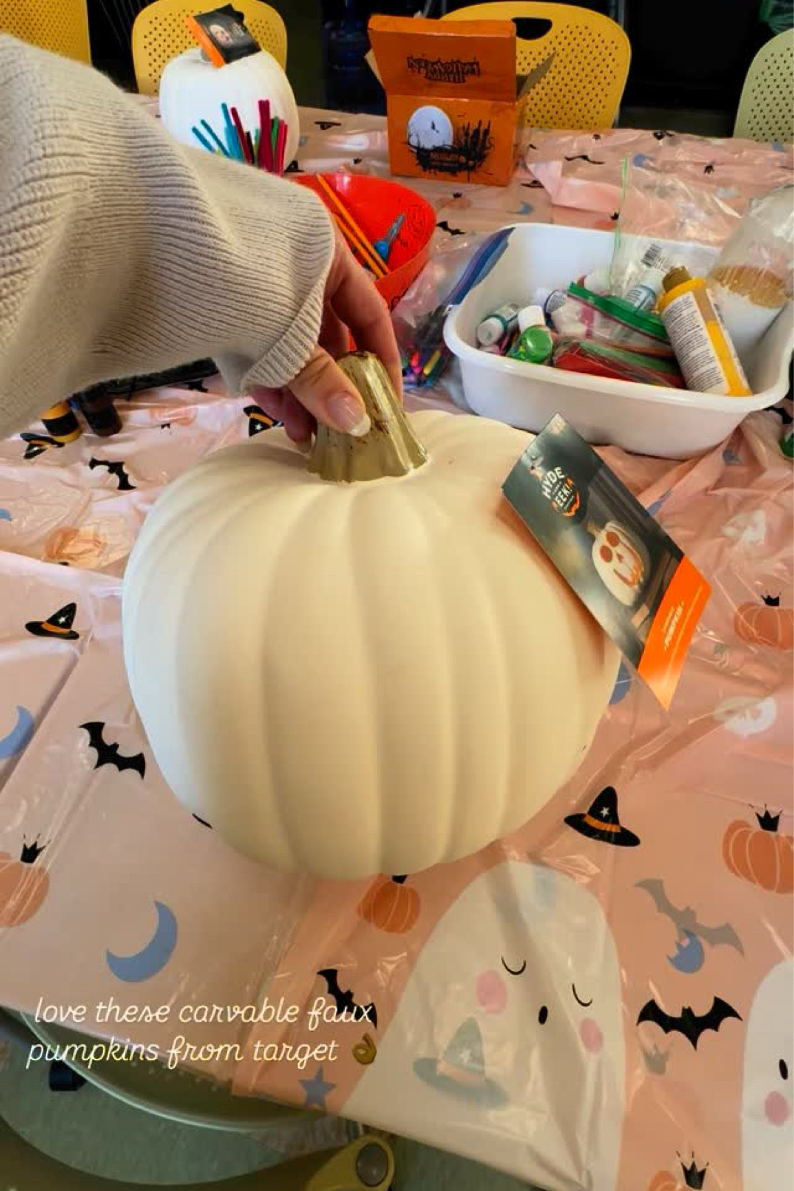 love these carvable faux pumpkins from target 👌

Faux pumpkins, Halloween decor, Halloween finds, target finds 

#LTKSeasonal #LTKHalloween #LTKHoliday