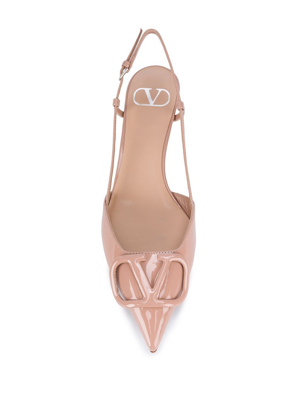 VLOGO 40mm slingback logo pumps | Farfetch (US)