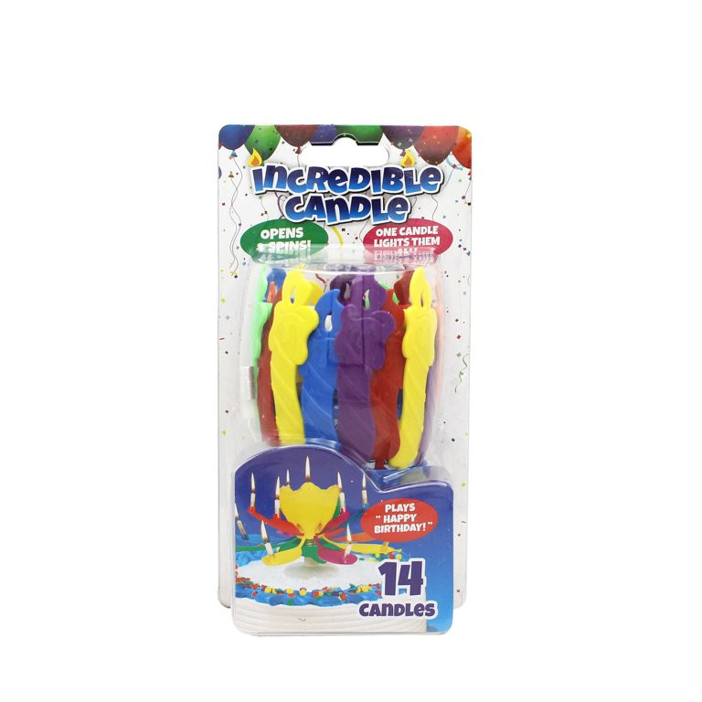 Best Party Ever - Incredible Candle Birthday, 14 Candles | Walmart (US)