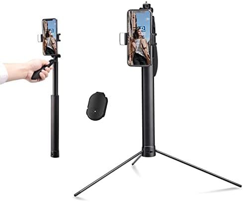 ULANZI MT-53 Aluminum Selfie Stick Tripod, 62" Extendable Phone Tripod with Handle, All-in-One Tr... | Amazon (US)