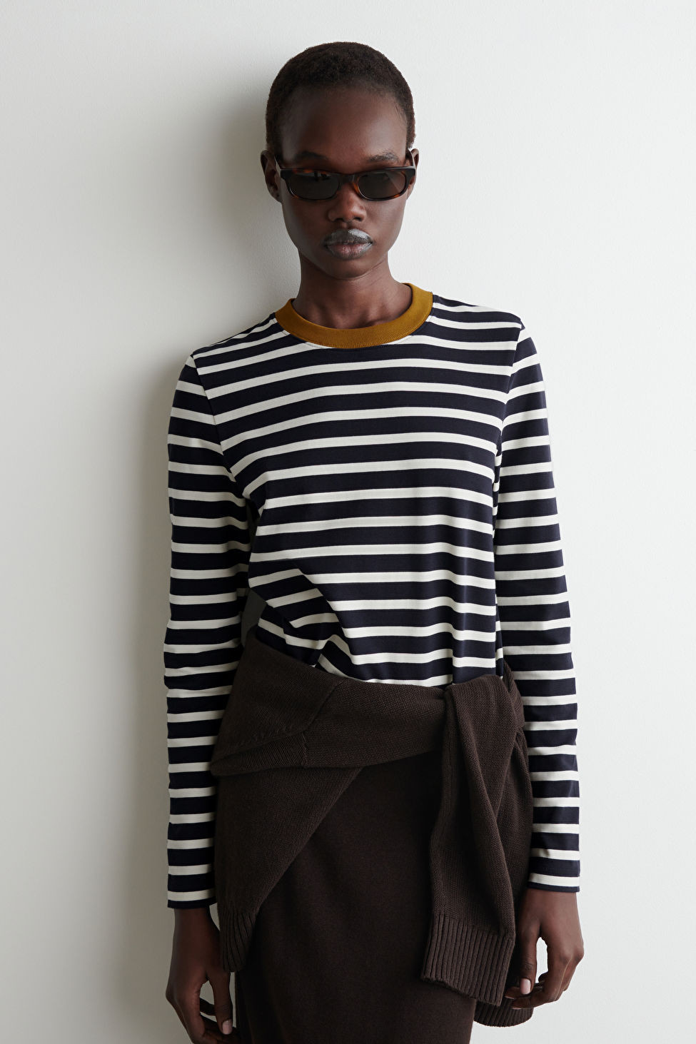 CLEAN CUT REGULAR LONG-SLEEVED T-SHIRT | COS (US)