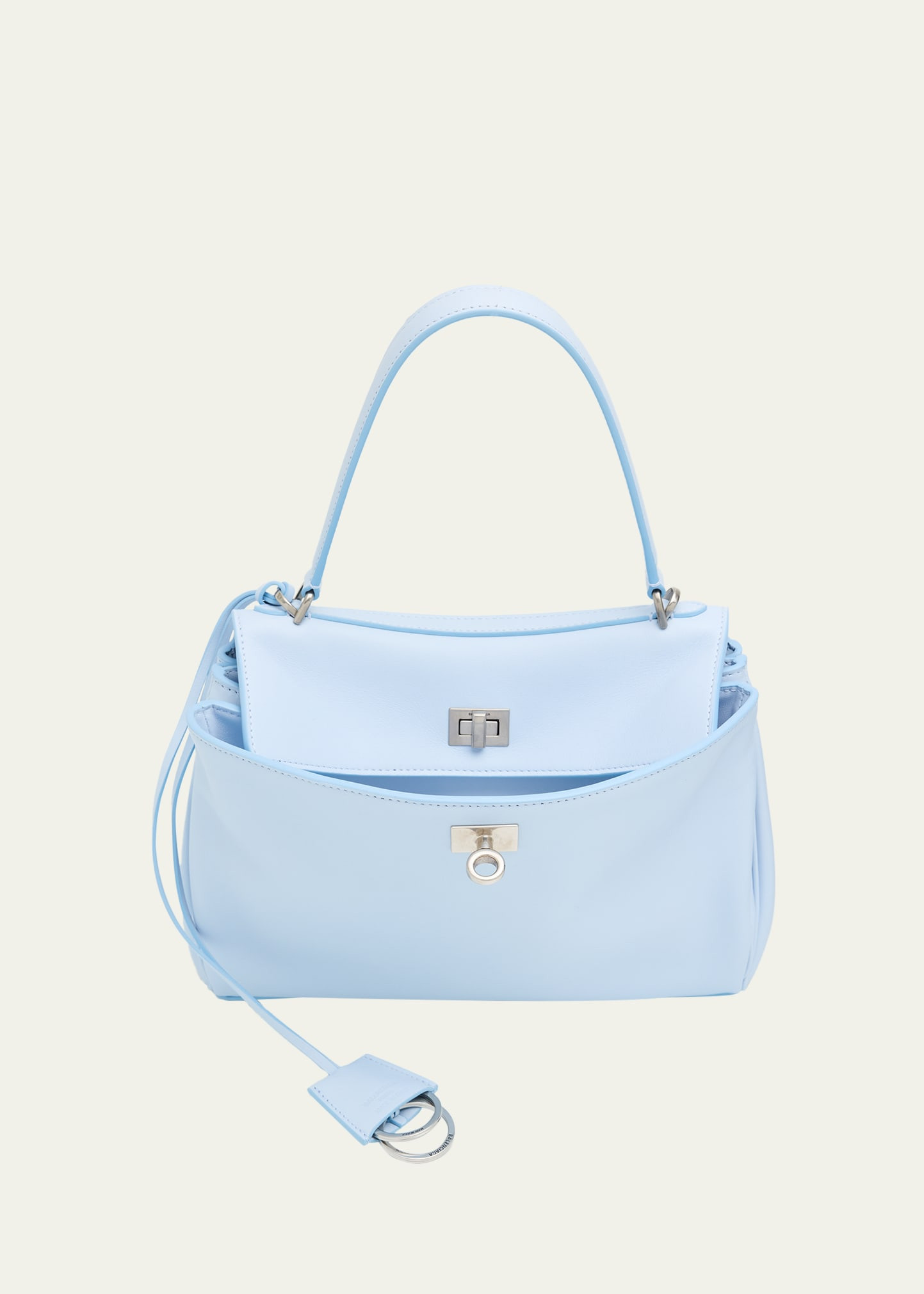 Balenciaga Rodeo Small Calfskin Top-Handle Bag | Bergdorf Goodman