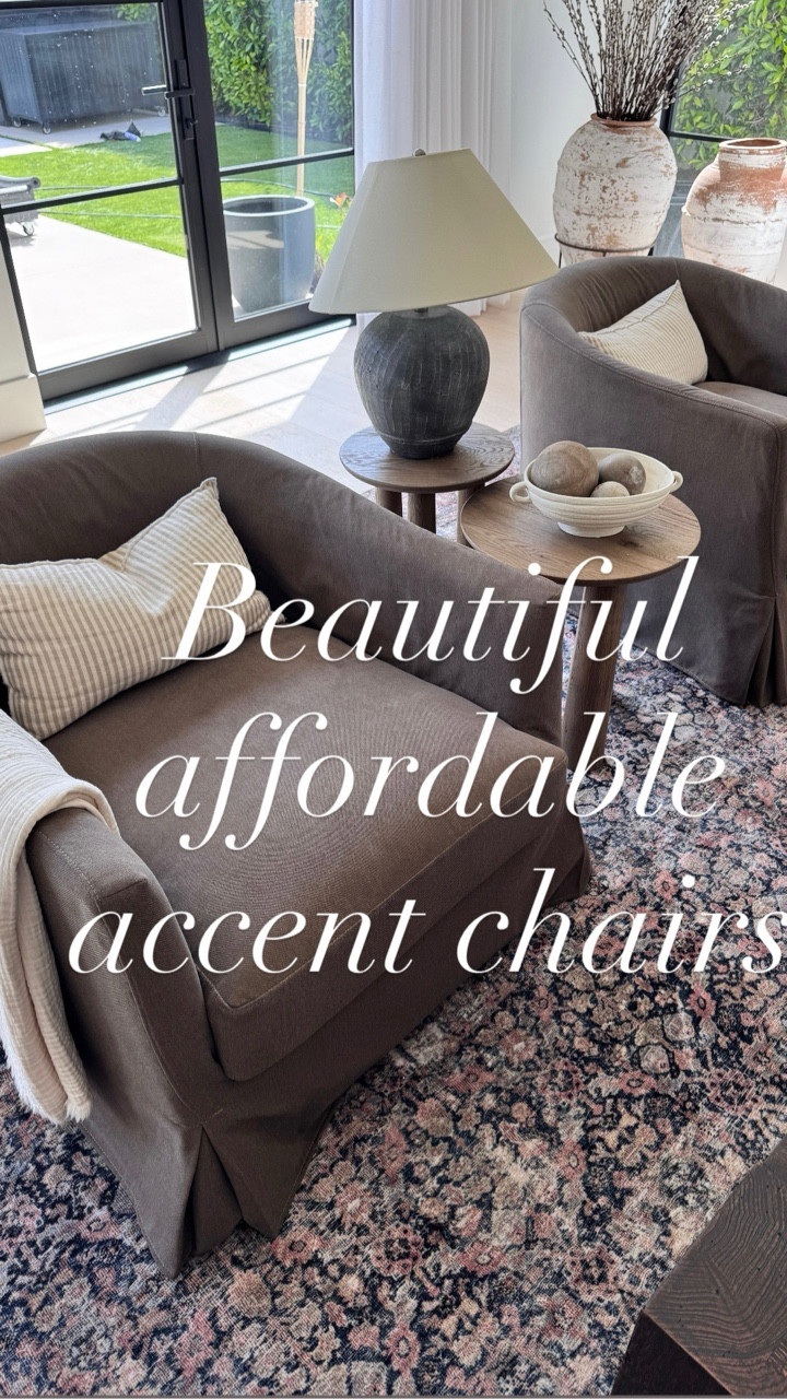 These beautiful affordable accent chairs are on sale at Wayfair right now! I linked the other pieces if you’re looking for a living room refresh as well 🤎

#LTKHome