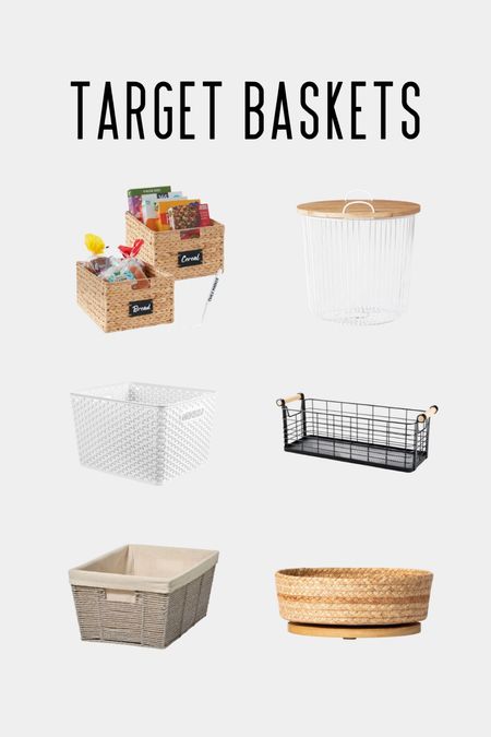 Some great baskets from Target. Get organized for the school year with any of these great baskets  

#LTKSeasonal #LTKhome #LTKBacktoSchool