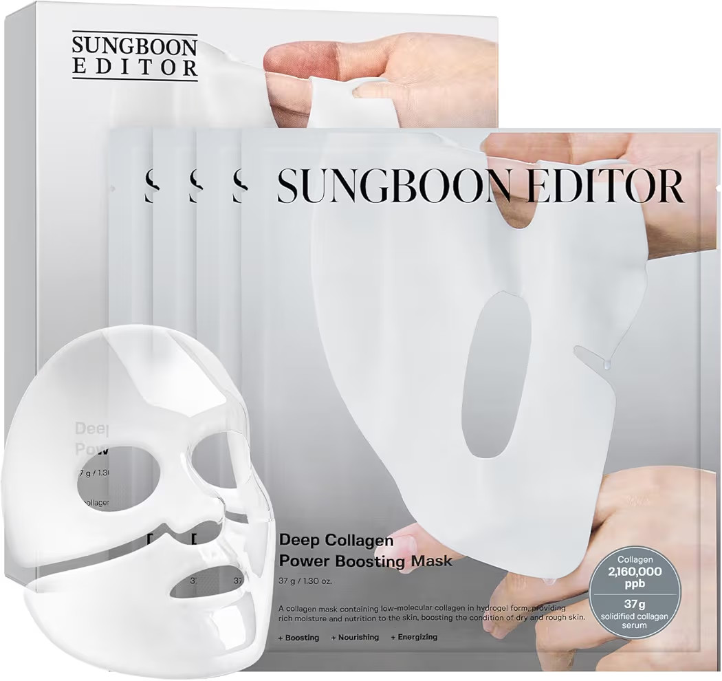 SUNGBOON EDITOR Deep Collagen Overnight Mask Hydrating Mask for Glass Skin, Wrinkle Care, Firming... | Amazon (US)