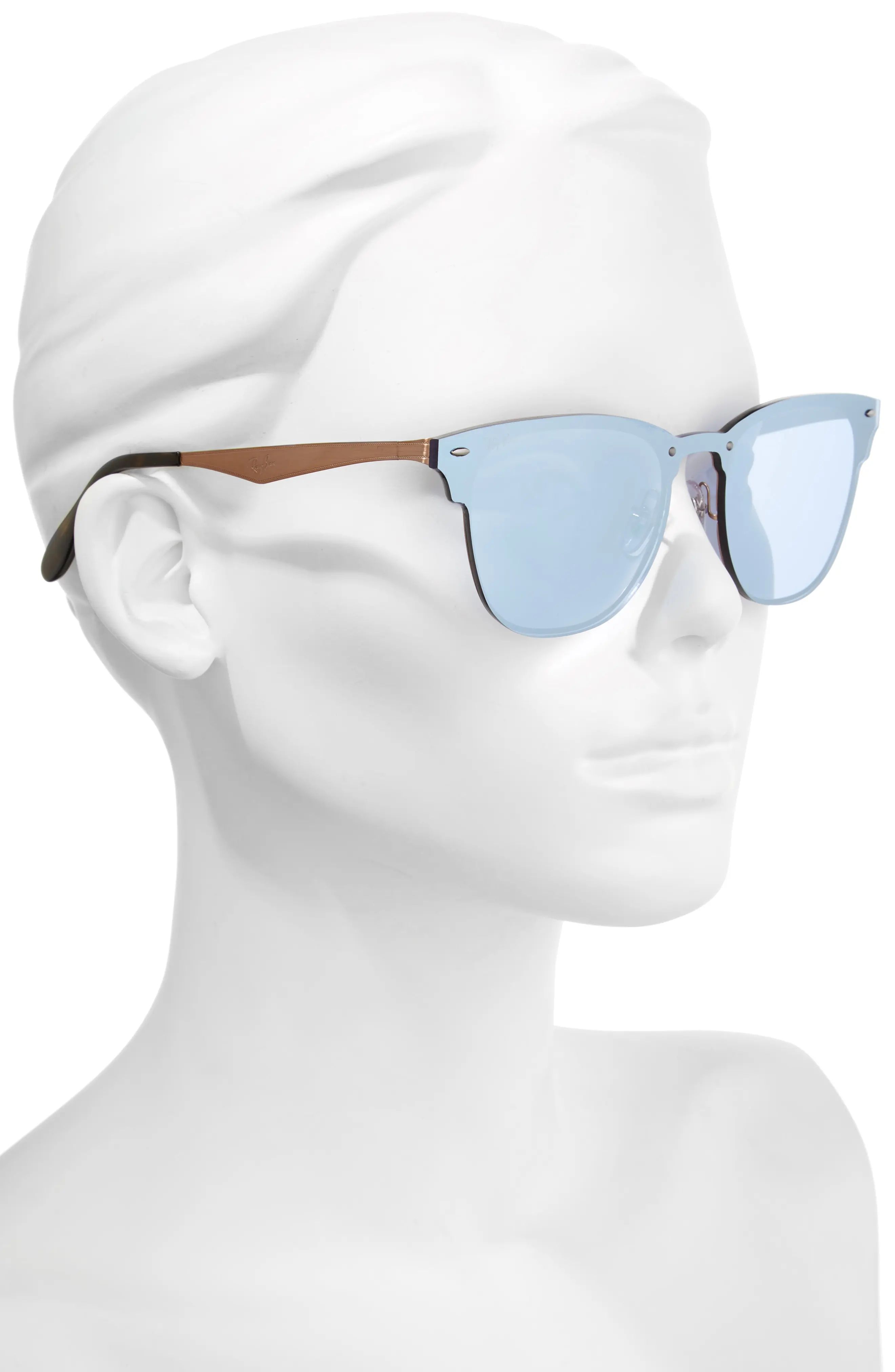 52mm Mirrored Sunglasses | Nordstrom