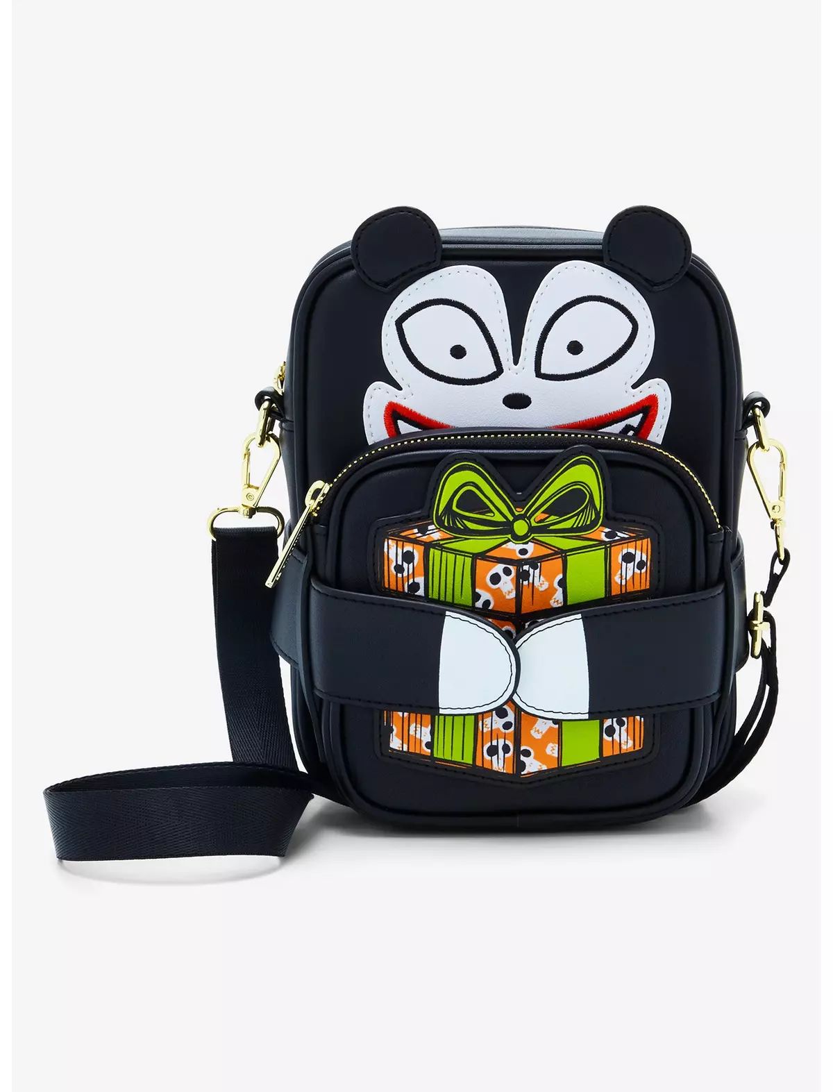 Loungefly Crossbuddy Disney The Nightmare Before Christmas Scary Teddy Crossbody Bag | BoxLunch