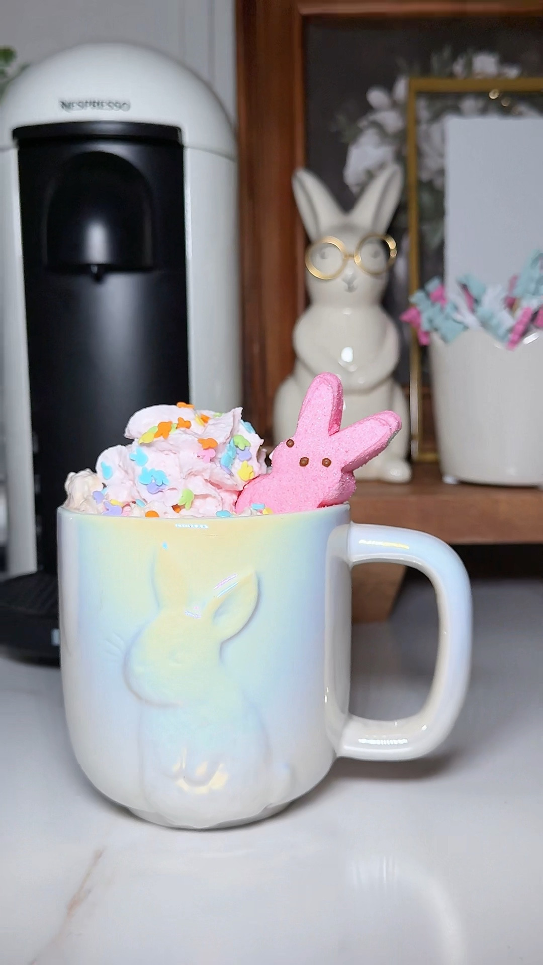 Happy Wednesday! Let’s make some coffee to get this day started, but let’s throw in a Easter twist! ☕️🩵🐰🌸

#LTKSeasonal #LTKHome #LTKWatchNow