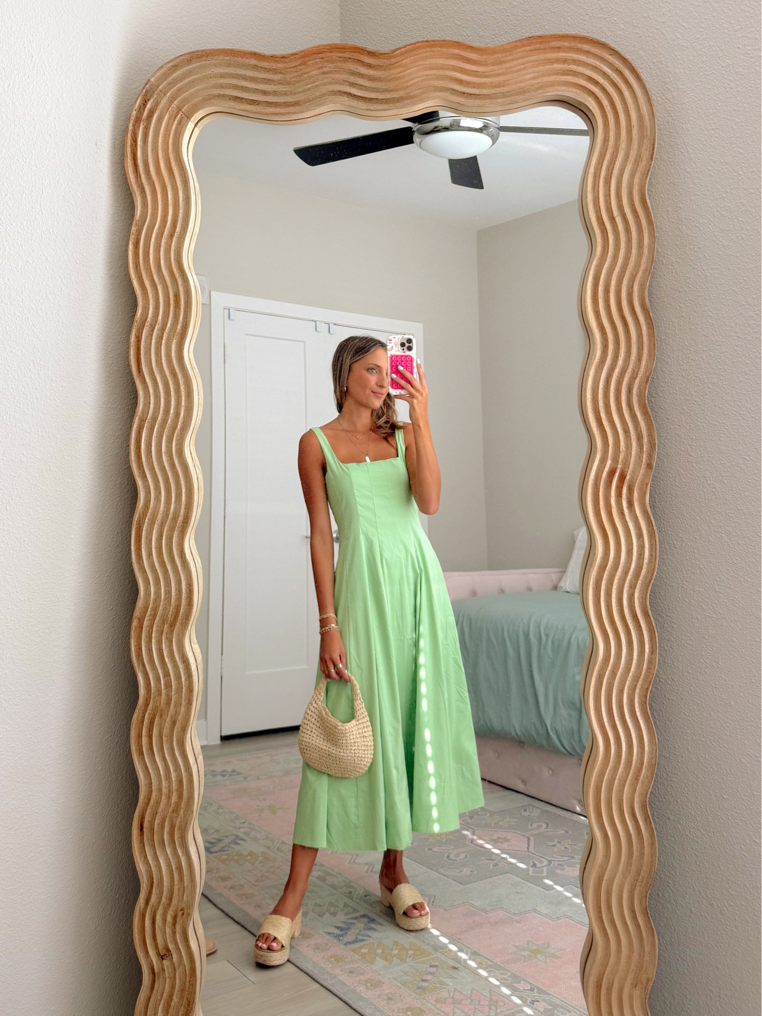 the cutest spring dresses from @express 🌸 on sale and wearing an XS #DressToExpress #ExpressPartner 