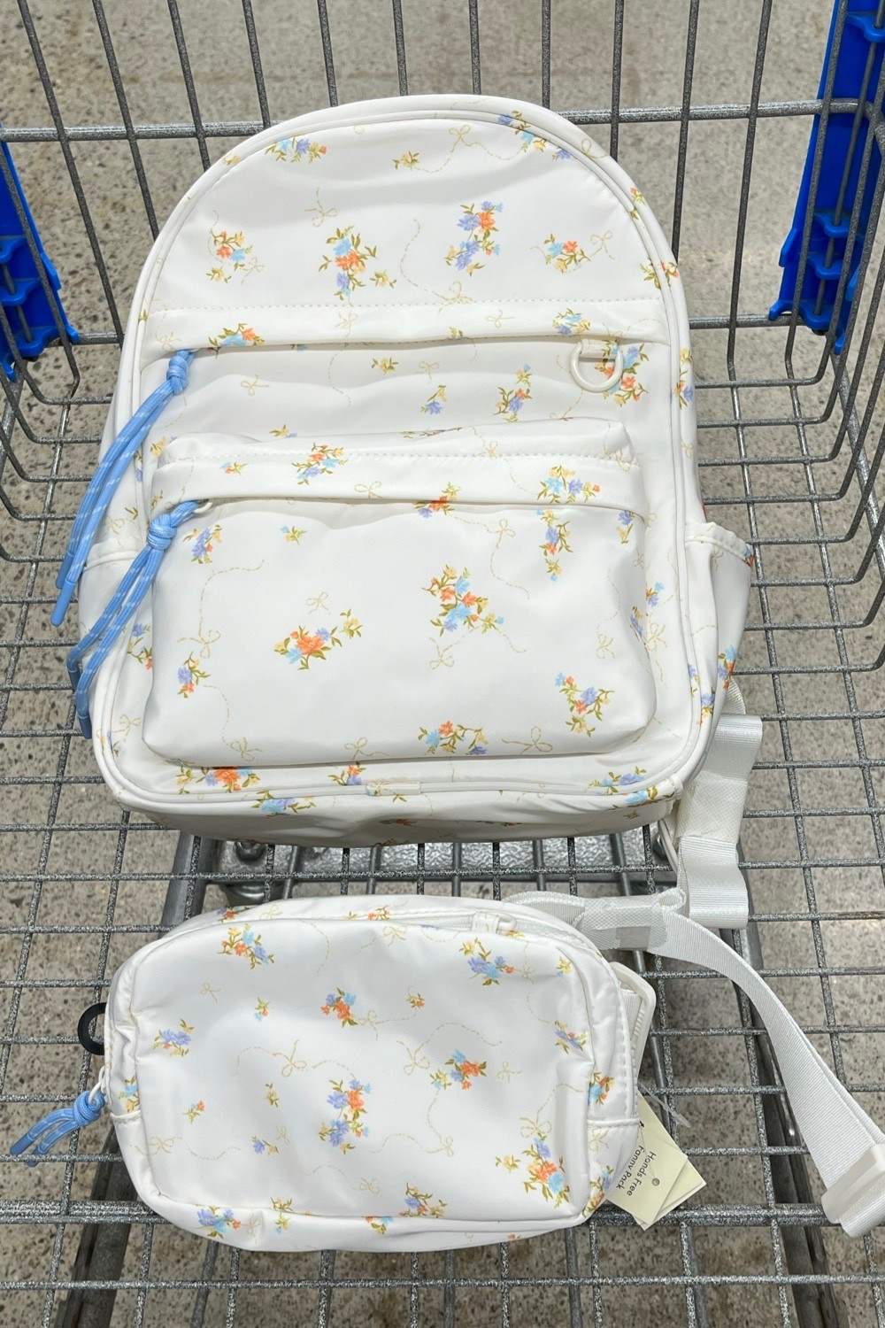 White and floral mini backpack and fanny pack at Walmart. Love these!

Honeymoon packing, bachelorette party, bachelorette weekend, bride gift, engagement gift, bachelorette gift, honeymoon gift.

#LTKWedding #LTKSeasonal #LTKTravel