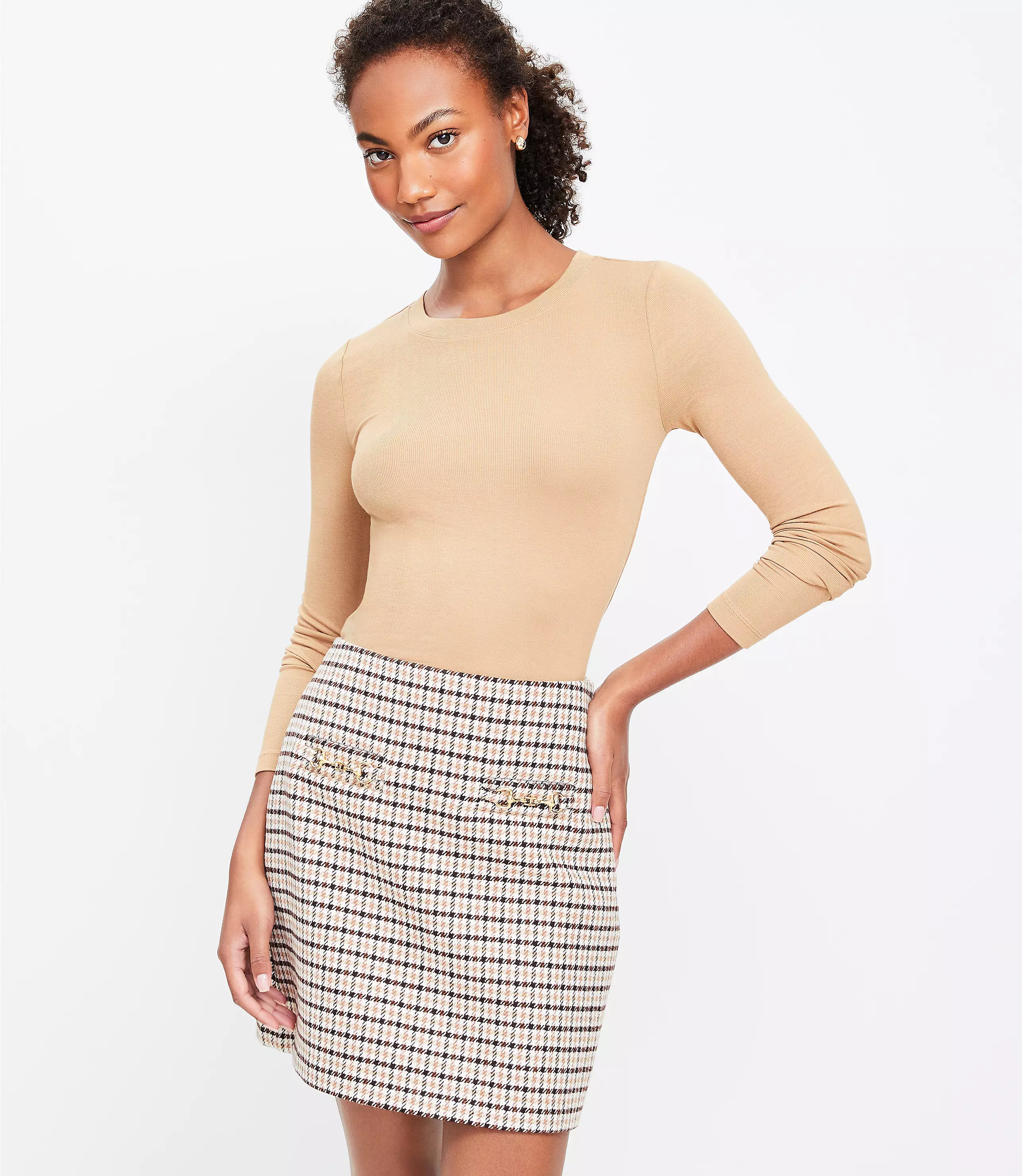 Long Sleeve Crew Neck Tee | LOFT